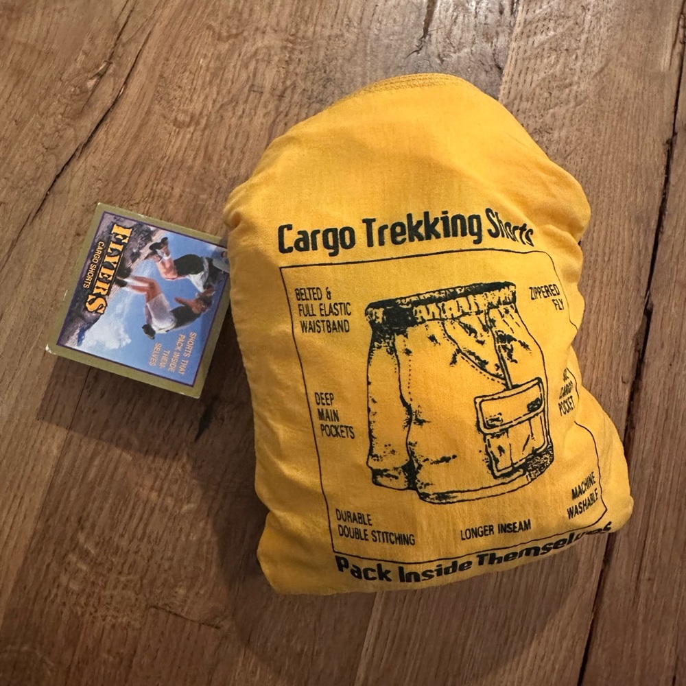 Flyers Trekking Cargo shirts pack inside themselves